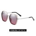 New ladies sunglasses retro multilateral sunglasses